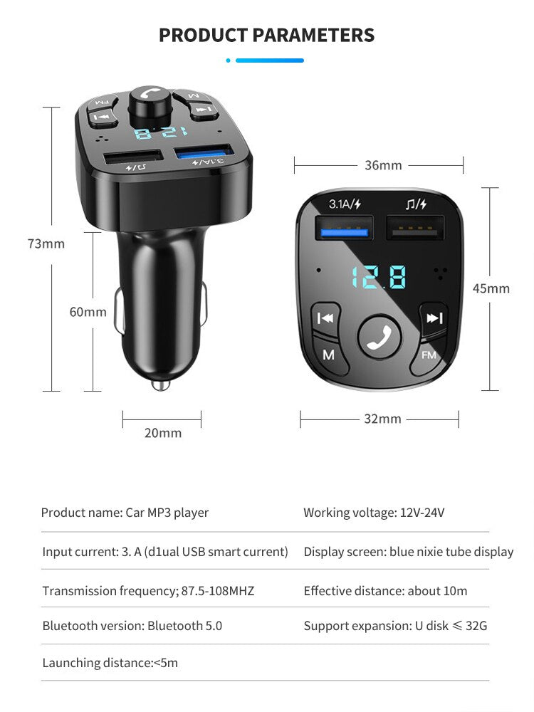 Auto MP3 Player / FM Transmiter