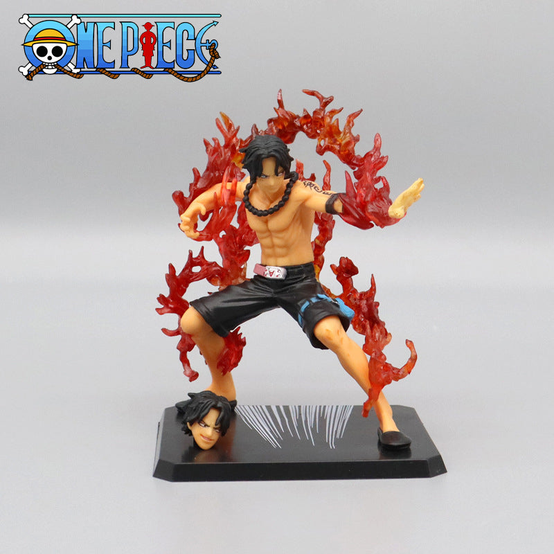 One Piece Figura ACE, One Piece Figure 18cm