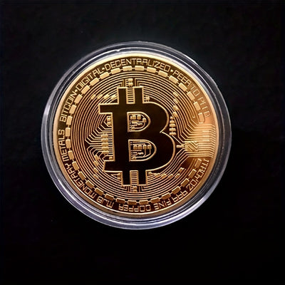 Zlatna Bitcoin Kovanica