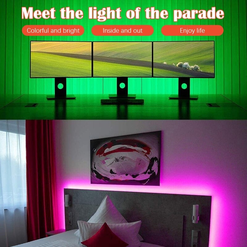 1M RGB LED TRAKA - Bluetooth kompatibilna - Balkan Express