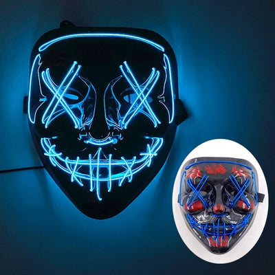 Anonymous Neon Led Maska - Balkan Express