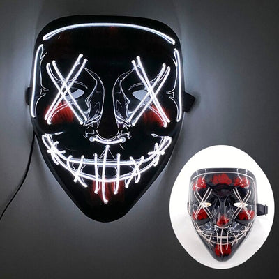 Anonymous Neon Led Maska - Balkan Express