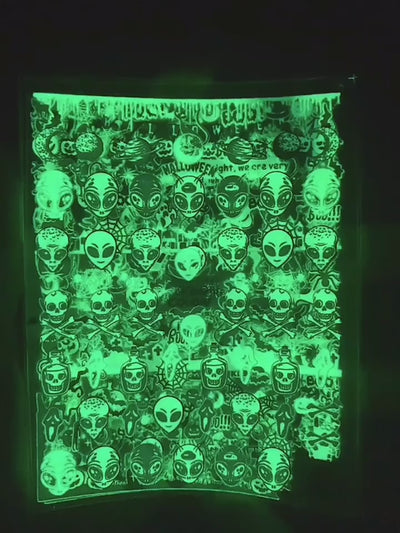 Svjetleći 3D naljepnice za notke